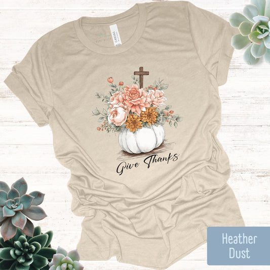 Give Thanks Autumn T-shirt