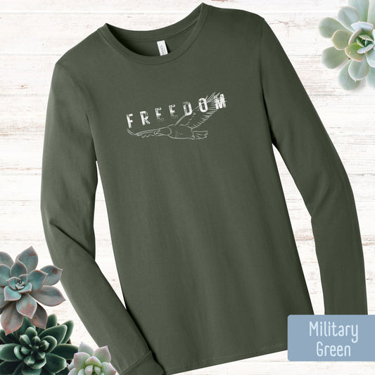 FREEDOM Eagle Long Sleeve T-Shirt