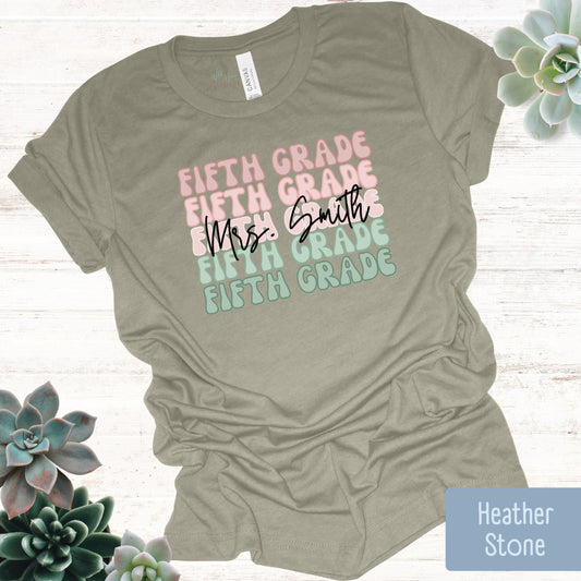 Custom Teacher T-Shirt