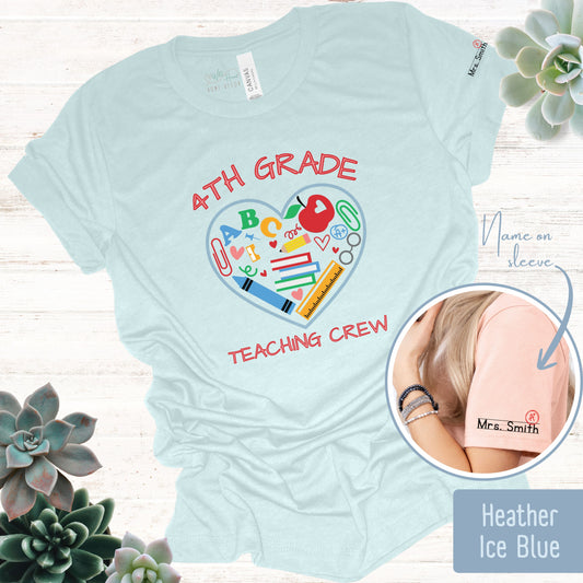 Custom Teaching Crew Tee
